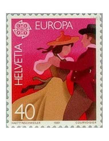 Timbre Poste Suisse N° 1126 Neuf ** philatelie foxtimbre