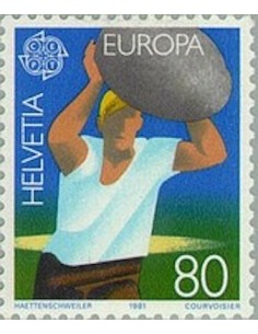 Timbre Poste Suisse N° 1127 Neuf ** philatelie foxtimbre