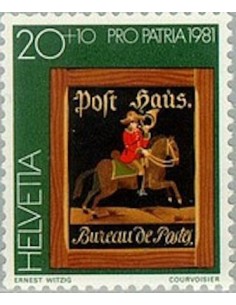 Timbre Poste Suisse N° 1128 Neuf ** philatelie foxtimbre