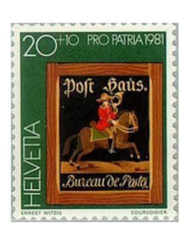 Timbre Poste Suisse N° 1128 Neuf ** philatelie foxtimbre