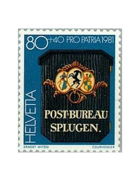 Timbre Poste Suisse N° 1131 Neuf ** philatelie foxtimbre