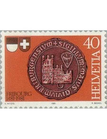 Timbre Poste Suisse N° 1132 Neuf ** philatelie foxtimbre