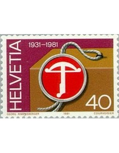 Timbre Poste Suisse N° 1136 Neuf ** philatelie foxtimbre