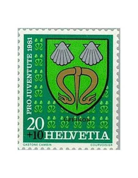 Timbre Poste Suisse N° 1139 Neuf ** philatelie foxtimbre