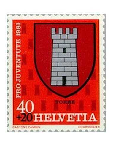 Timbre Poste Suisse N° 1140 Neuf ** philatelie foxtimbre