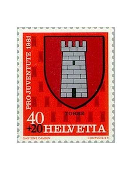 Timbre Poste Suisse N° 1140 Neuf ** philatelie foxtimbre