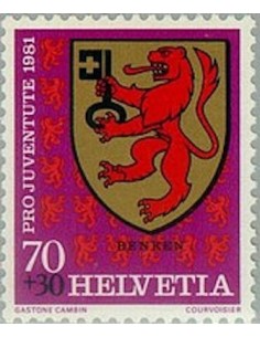 Timbre Poste Suisse N° 1141 Neuf ** philatelie foxtimbre