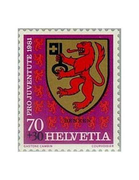 Timbre Poste Suisse N° 1141 Neuf ** philatelie foxtimbre