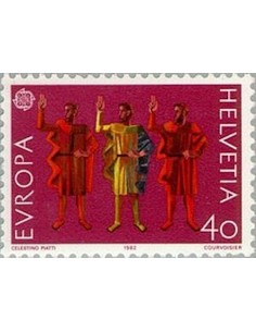 Timbre Poste Suisse N° 1150 Neuf ** philatelie foxtimbre