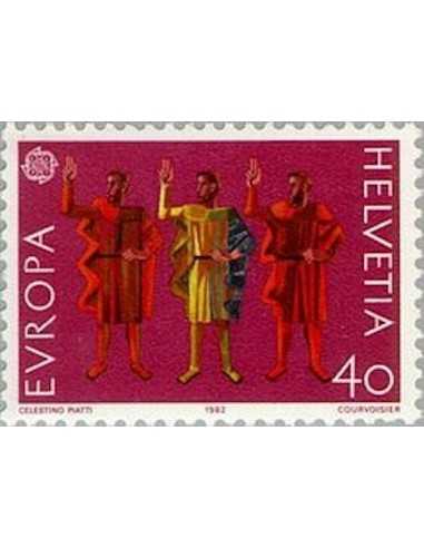 Timbre Poste Suisse N° 1150 Neuf ** philatelie foxtimbre