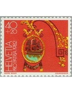 Timbre Poste Suisse N° 1153 Neuf ** philatelie foxtimbre