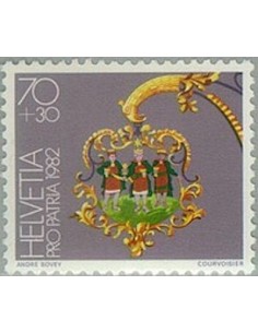 Timbre Poste Suisse N° 1154 Neuf ** philatelie foxtimbre