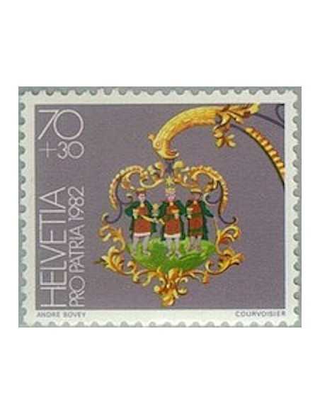 Timbre Poste Suisse N° 1154 Neuf ** philatelie foxtimbre