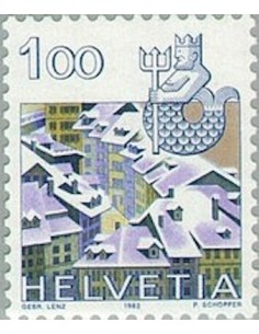 Timbre Poste Suisse N° 1156 Neuf ** philatelie foxtimbre