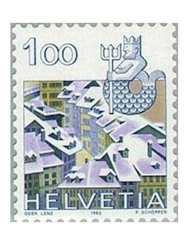 Timbre Poste Suisse N° 1156 Neuf ** philatelie foxtimbre