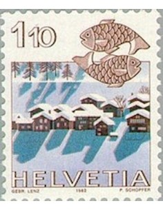 Timbre Poste Suisse N° 1157 Neuf ** philatelie foxtimbre