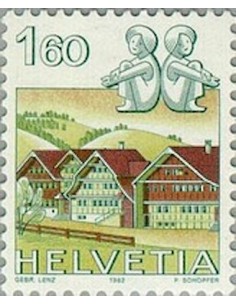 Timbre Poste Suisse N° 1160 Neuf ** philatelie foxtimbre