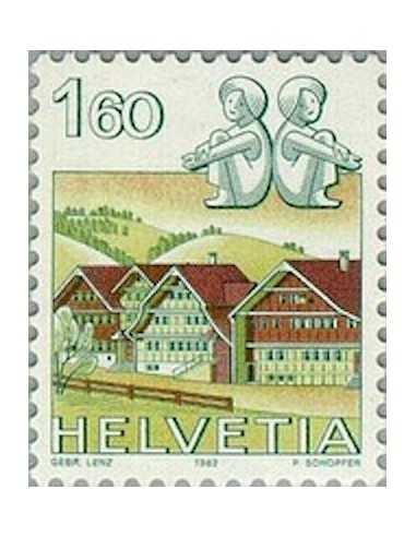 Timbre Poste Suisse N° 1160 Neuf ** philatelie foxtimbre