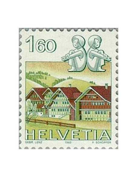 Timbre Poste Suisse N° 1160 Neuf ** philatelie foxtimbre