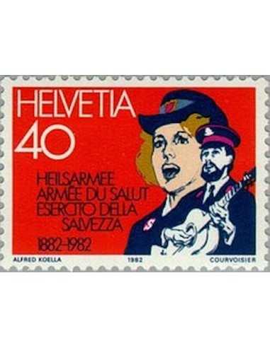 Timbre Poste Suisse N° 1162 Neuf ** philatelie foxtimbre