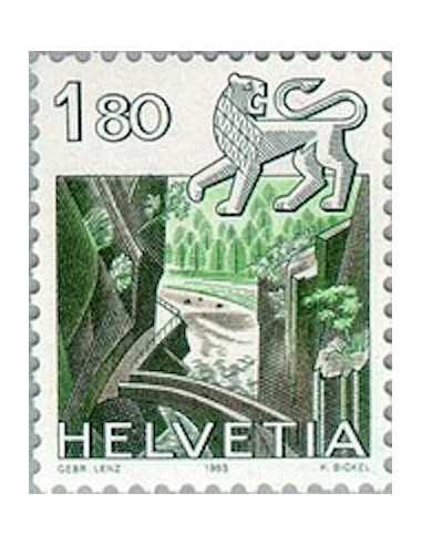 Timbre Poste Suisse N° 1172 Neuf ** philatelie foxtimbre