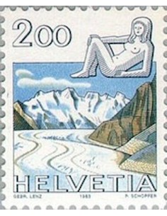 Timbre Poste Suisse N° 1173 Neuf ** philatelie foxtimbre