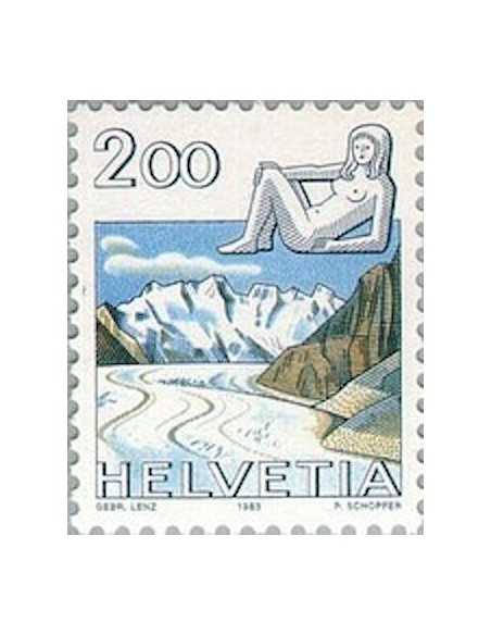 Timbre Poste Suisse N° 1173 Neuf ** philatelie foxtimbre