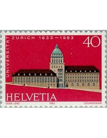 Timbre Poste Suisse N° 1175 Neuf ** philatelie foxtimbre