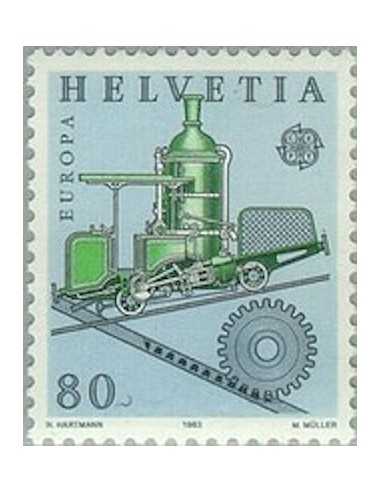 Timbre Poste Suisse N° 1179 Neuf ** philatelie foxtimbre