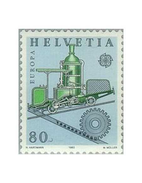 Timbre Poste Suisse N° 1179 Neuf ** philatelie foxtimbre