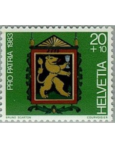 Timbre Poste Suisse N° 1180 Neuf ** philatelie foxtimbre