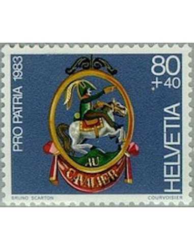 Timbre Poste Suisse N° 1183 Neuf ** philatelie foxtimbre