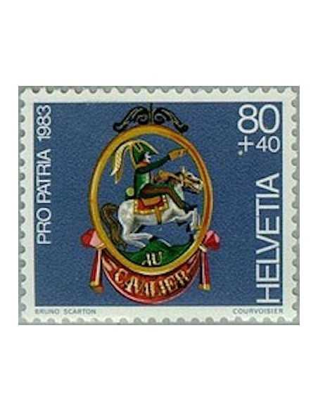 Timbre Poste Suisse N° 1183 Neuf ** philatelie foxtimbre