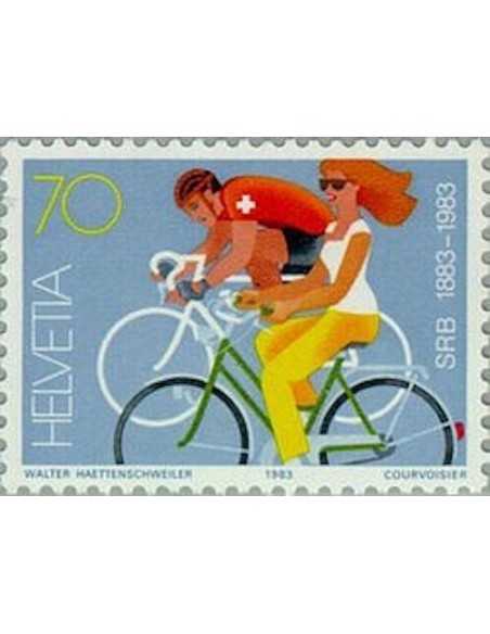 Timbre Poste Suisse N° 1187 Neuf ** philatelie foxtimbre