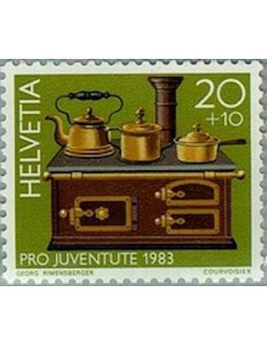 Timbre Poste Suisse N° 1189 Neuf ** philatelie foxtimbre