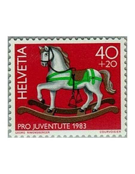 Timbre Poste Suisse N° 1190 Neuf ** philatelie foxtimbre