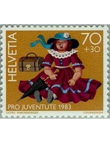 Timbre Poste Suisse N° 1191 Neuf ** philatelie foxtimbre