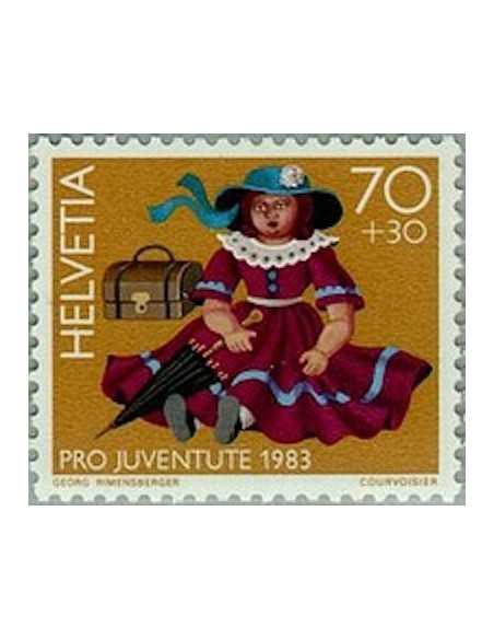 Timbre Poste Suisse N° 1191 Neuf ** philatelie foxtimbre