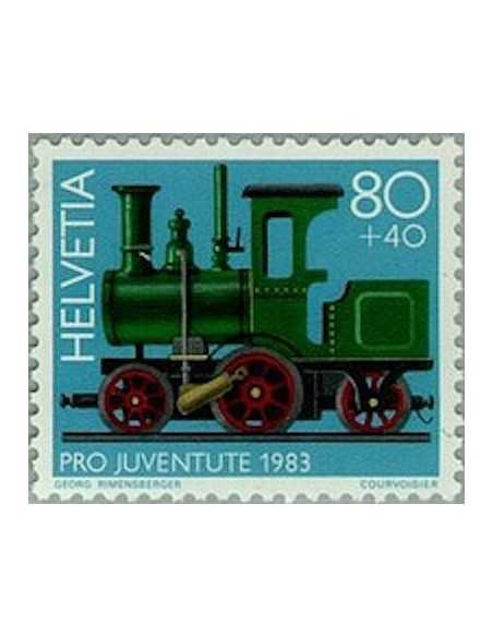 Timbre Poste Suisse N° 1192 Neuf ** philatelie foxtimbre