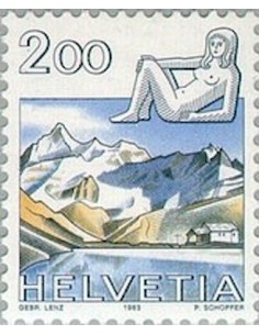 Timbre Poste Suisse N° 1193 Neuf ** philatelie foxtimbre