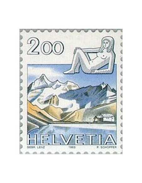 Timbre Poste Suisse N° 1193 Neuf ** philatelie foxtimbre