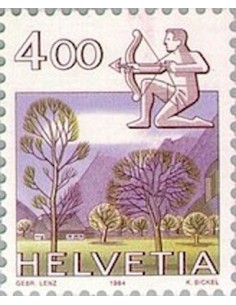 Timbre Poste Suisse N° 1194 Neuf ** philatelie foxtimbre