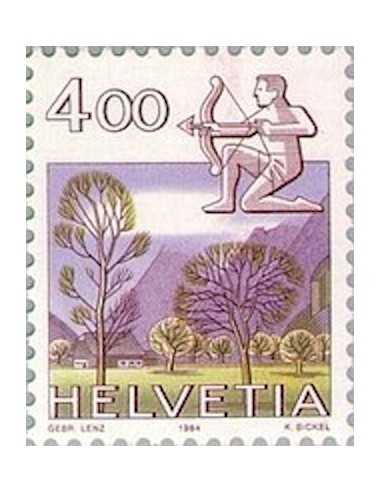 Timbre Poste Suisse N° 1194 Neuf ** philatelie foxtimbre