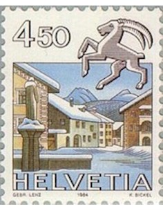 Timbre Poste Suisse N° 1195 Neuf ** philatelie foxtimbre