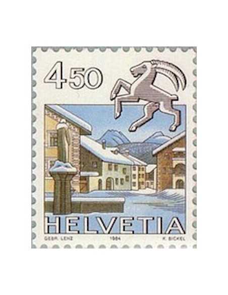 Timbre Poste Suisse N° 1195 Neuf ** philatelie foxtimbre