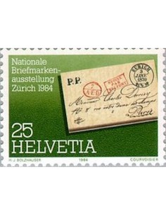 Timbre Poste Suisse N° 1196 Neuf ** philatelie foxtimbre
