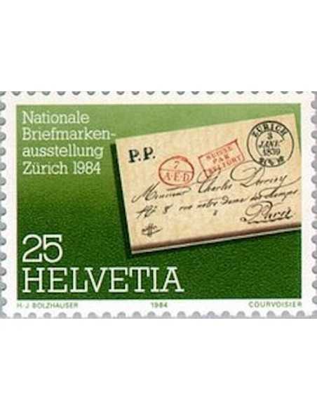 Timbre Poste Suisse N° 1196 Neuf ** philatelie foxtimbre