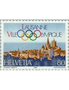 Timbre Poste Suisse N° 1198 Neuf ** philatelie foxtimbre