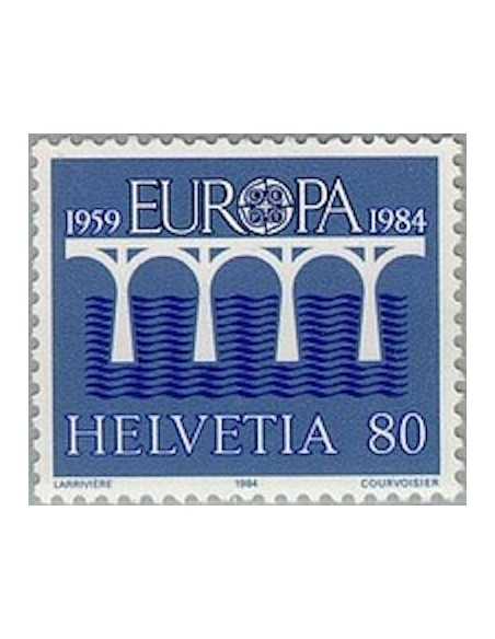 Timbre Poste Suisse N° 1200 Neuf ** philatelie foxtimbre