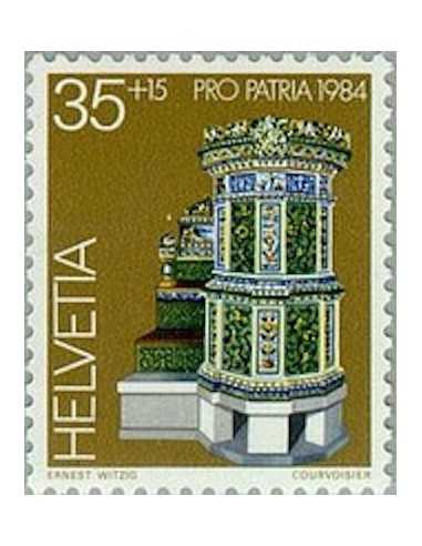 Timbre Poste Suisse N° 1201 Neuf ** philatelie foxtimbre